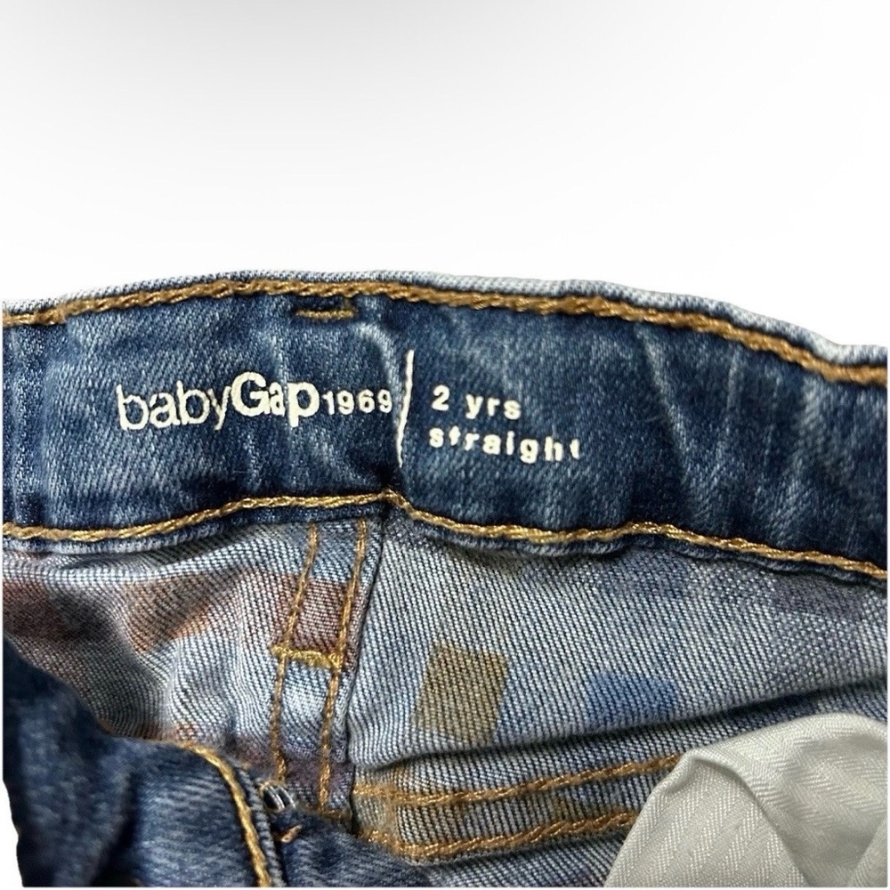 Toddler Boy Pants Jeans Stripes Checkered Size 18-24 Months - Picture 6 of 6